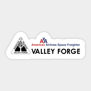 Silent running valley forge Sticker